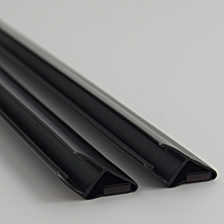 Уплотнительный ПВХ профиль для стекла 6мм PVC14-ML622BL